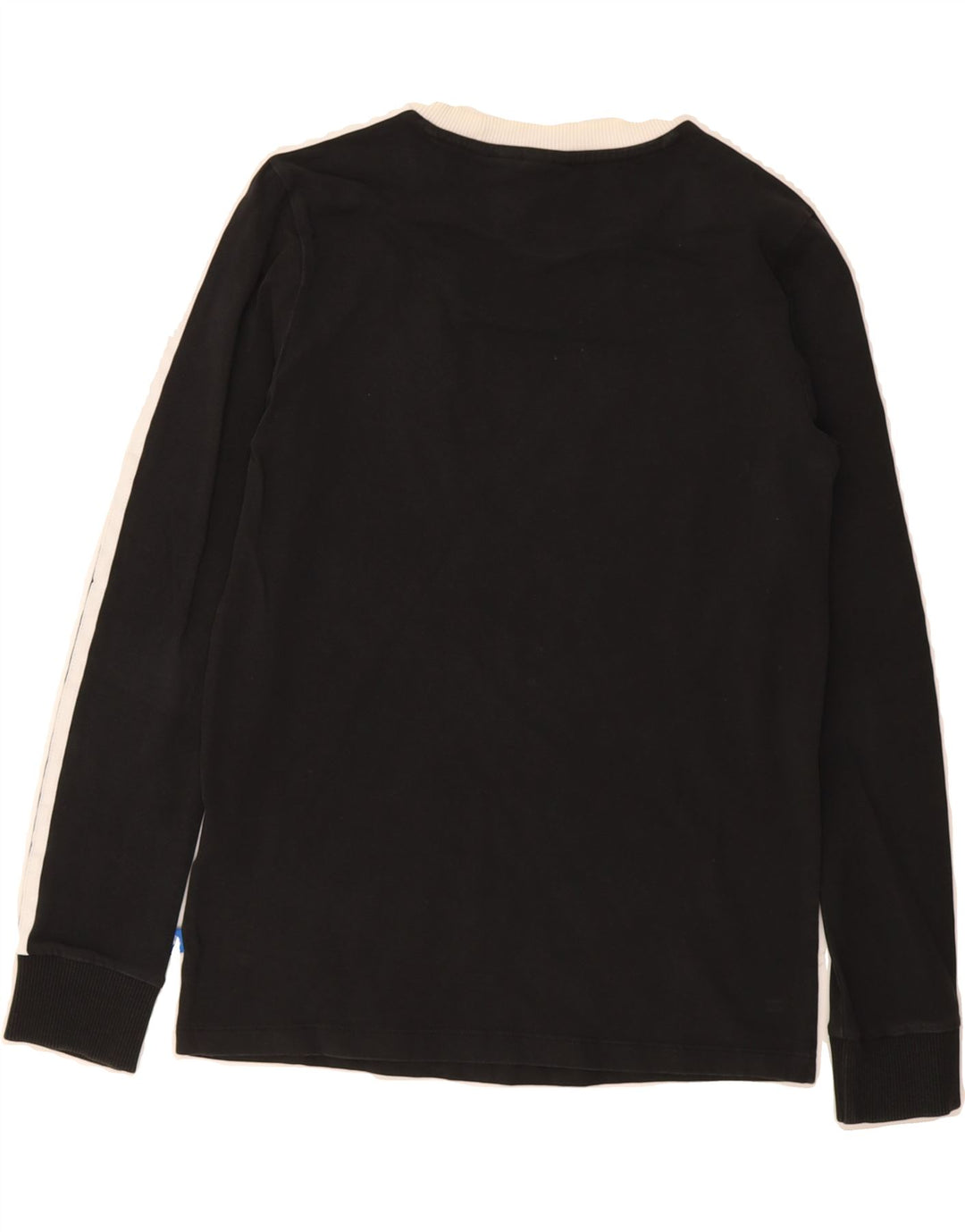 ADIDAS Womens Top Long Sleeve UK 8 Small Black Cotton Vintage Adidas and Second-Hand Adidas from Messina Hembry 