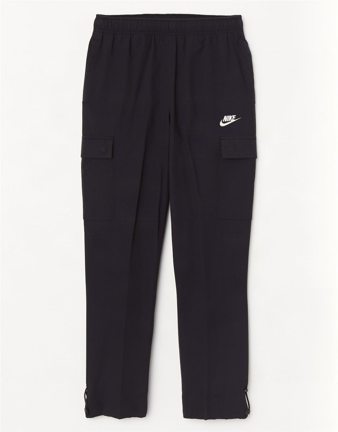 Nike Mens Cargo Tracksuit Trousers Small Navy Blue Cotton