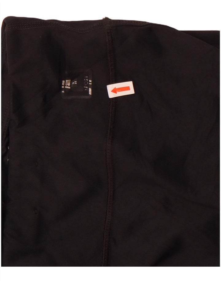 Fila Womens Capri Leggings UK 16 Large Black Nylon