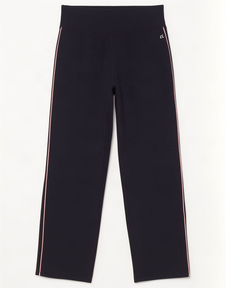 Marks & Spencer Womens Leggings UK 14 Medium Navy Blue Cotton