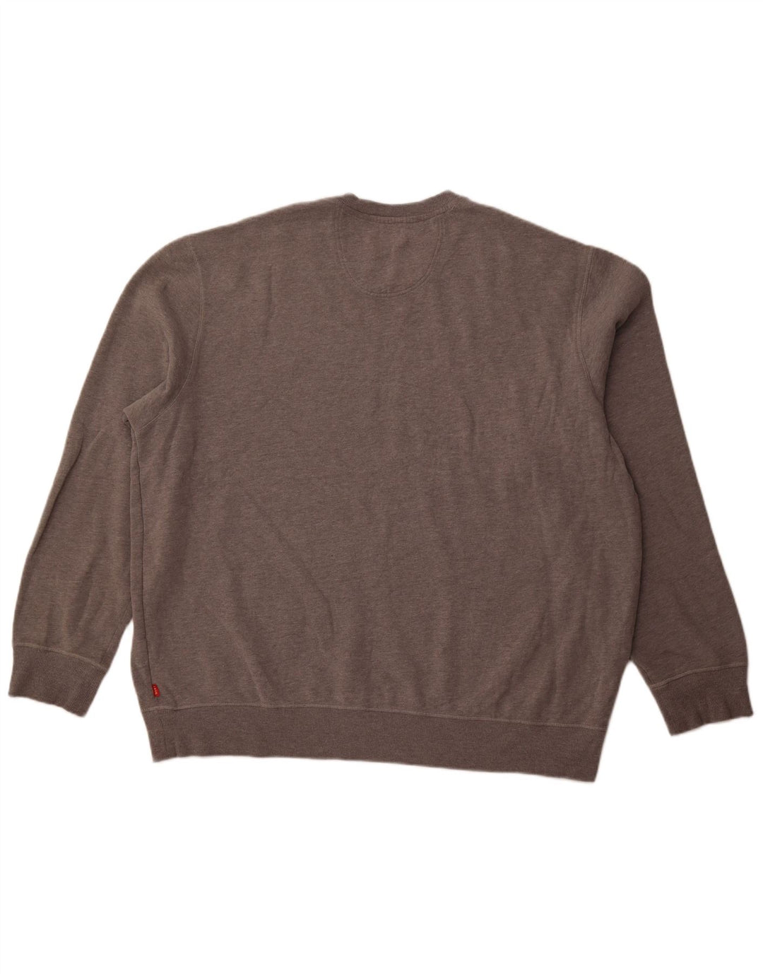 Izod Mens Sweatshirt Jumper 2XL Grey Cotton
