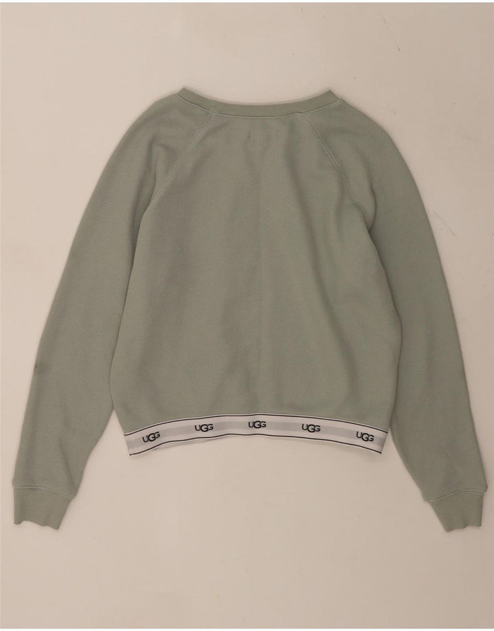 UGG Womens Graphic Oversized Full Tracksuit UK 14 Medium Green Colourblock
