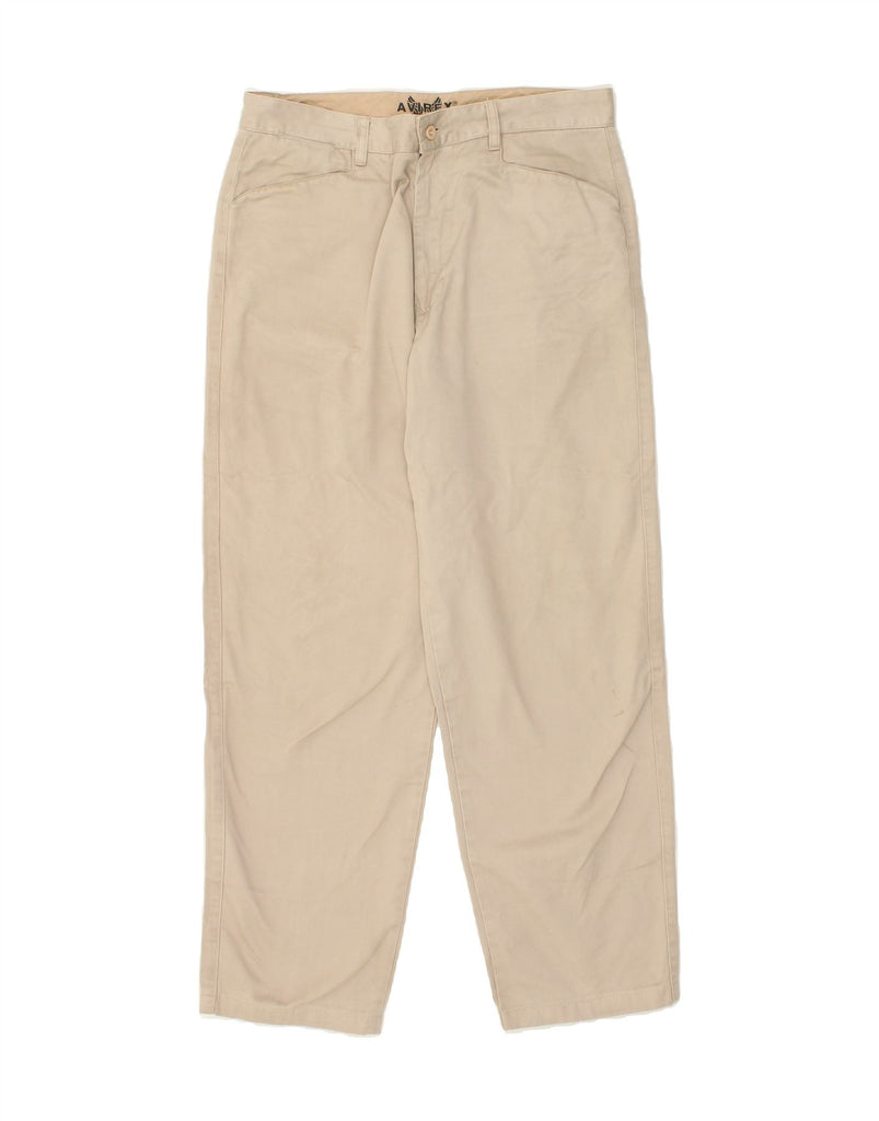 AVIREX Mens Tapered Casual Trousers W33 L29 Beige Cotton Vintage Avirex and Second-Hand Avirex from Messina Hembry 