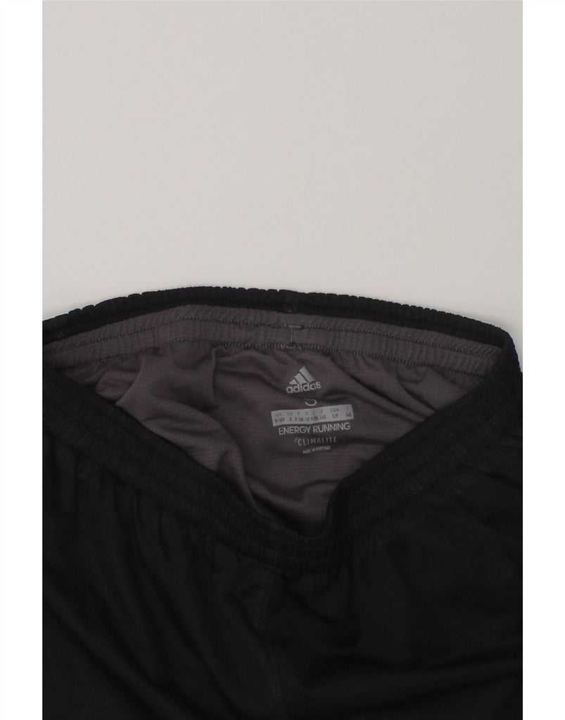 ADIDAS Boys Climalite Sport Shorts 9-10 Years Black Polyester | Vintage Adidas | Thrift | Second-Hand Adidas | Used Clothing | Messina Hembry 