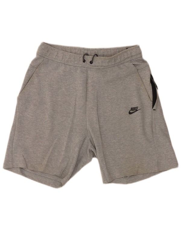 Nike Mens Sport Shorts Medium Grey Flecked Cotton