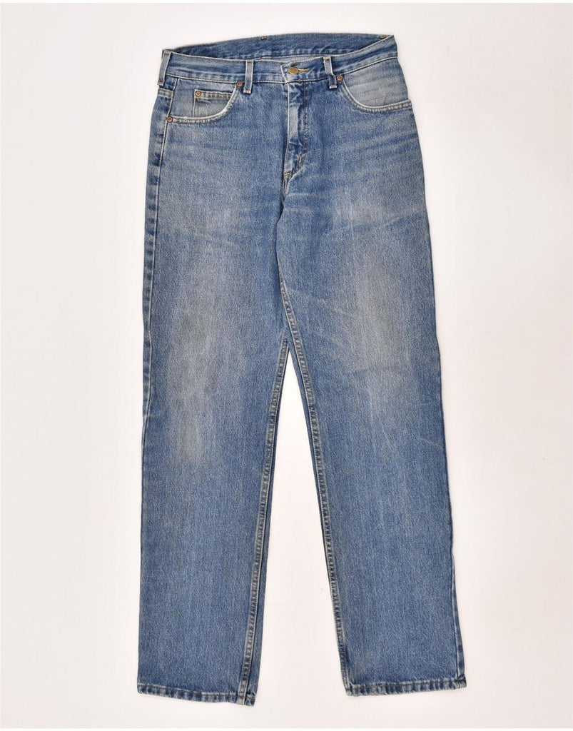 LEE Mens Straight Jeans W32 L34  Blue Cotton | Vintage Lee | Thrift | Second-Hand Lee | Used Clothing | Messina Hembry 