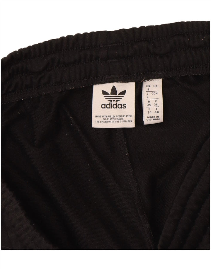 Adidas Womens Tracksuit Trousers UK 8 Small Black Polyester