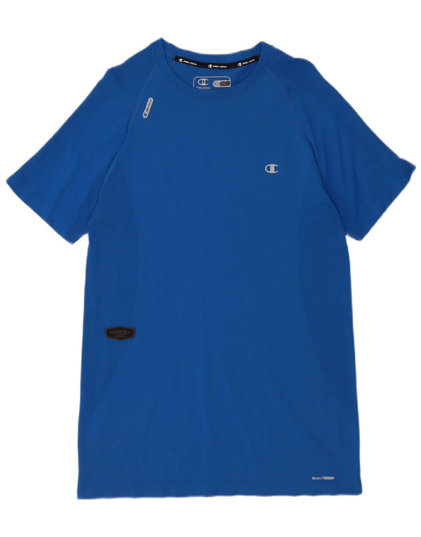 Champion Mens Tall T-Shirt Top XL Blue