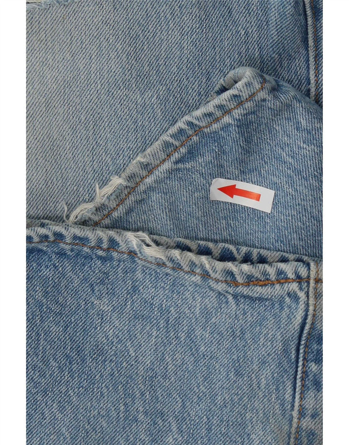 Levi's Mens Distressed Slim Jeans W36 L34 Blue Cotton