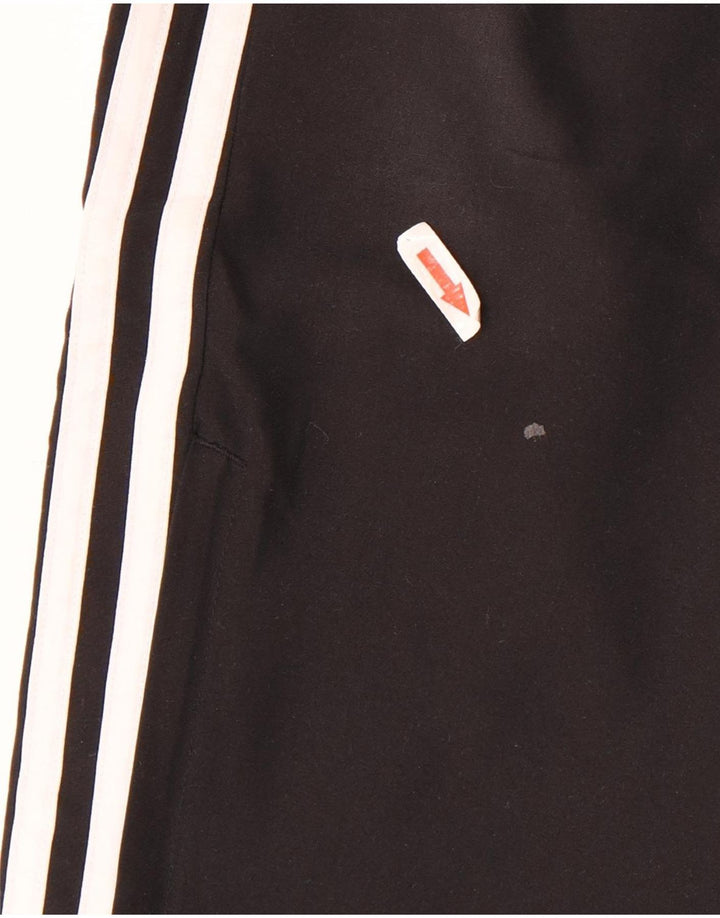 Adidas Mens Tracksuit Trousers Joggers Small Black Polyester