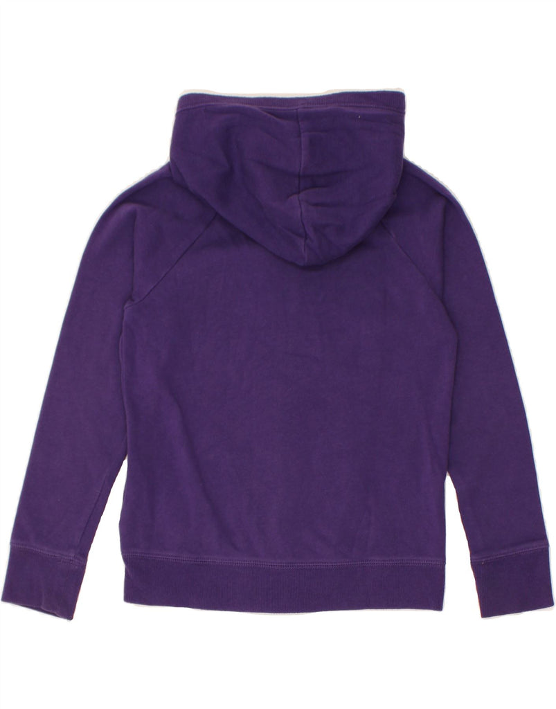 GAP Girls Graphic Zip Hoodie Sweater 7-8 Years Medium  Purple Cotton | Vintage Gap | Thrift | Second-Hand Gap | Used Clothing | Messina Hembry 