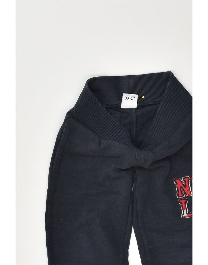 SERGIO TACCHINI Boys Tracksuit Trousers Joggers 6-7 Years 2XS Navy Blue | Vintage Sergio Tacchini | Thrift | Second-Hand Sergio Tacchini | Used Clothing | Messina Hembry 