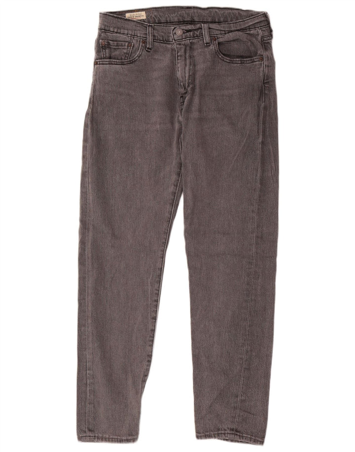 Levi's Mens 512 Slim Tapered Jeans W30 L30 Grey Cotton