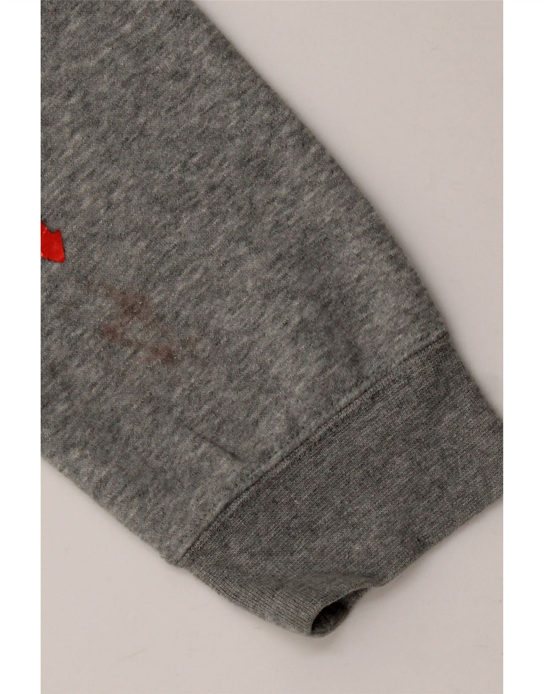 Nike Mens Hoodie Jumper Large Grey Flecked Cotton
