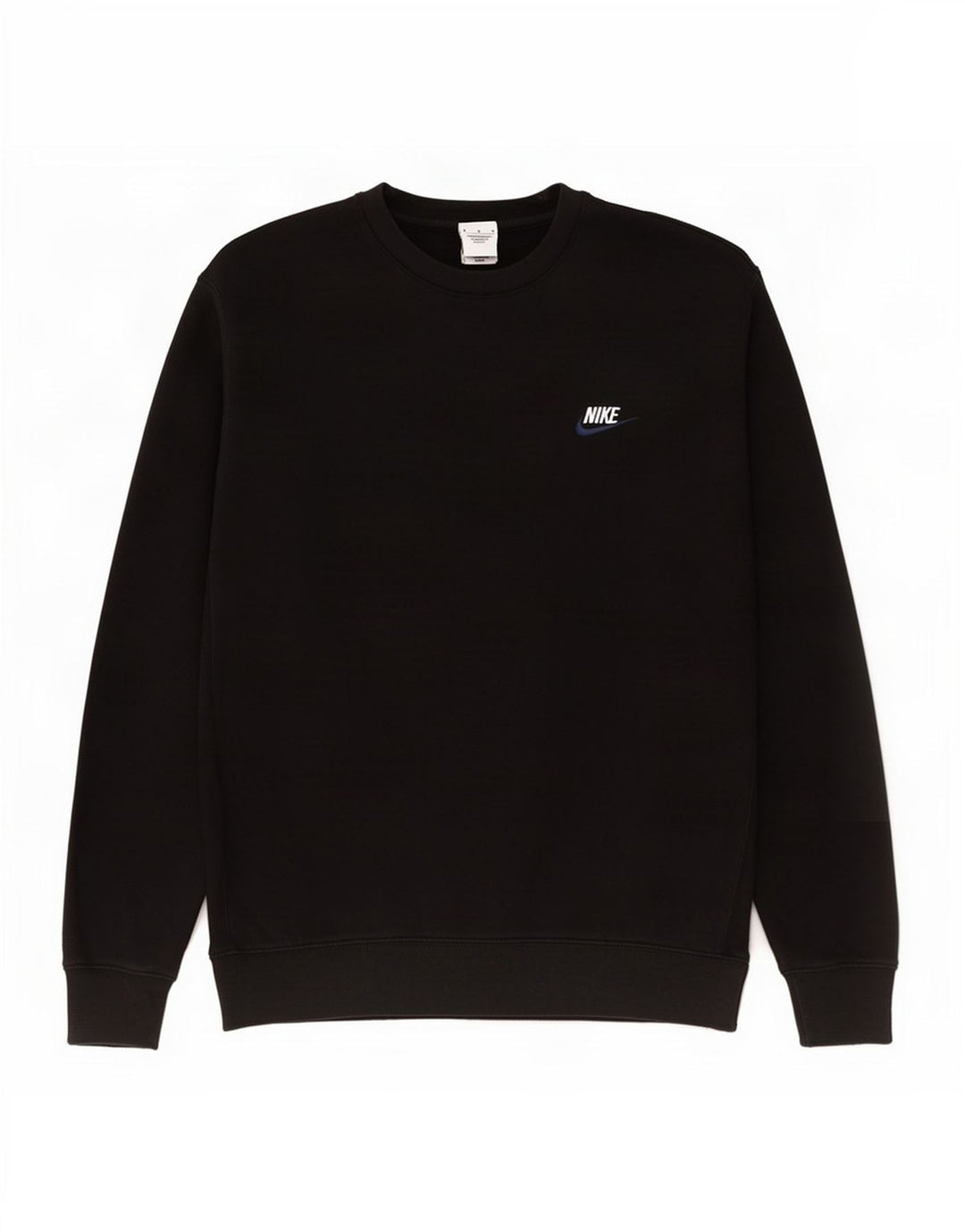 Nike Mens Sweatshirt Jumper Medium Black Cotton