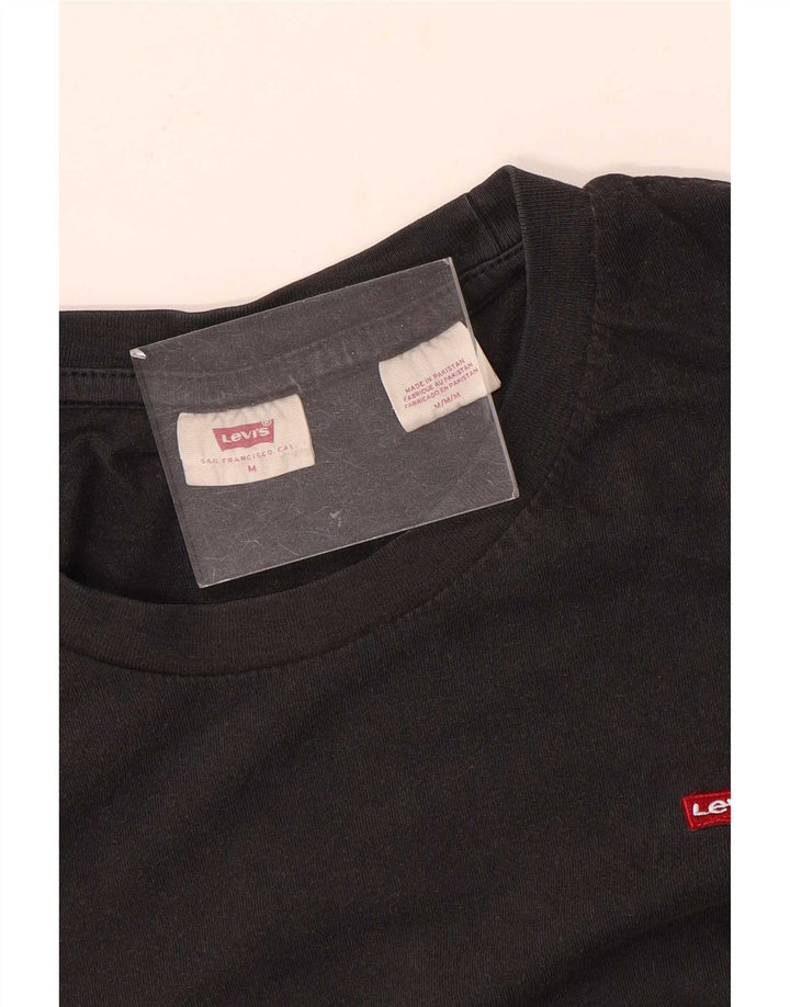 Levi's Mens T-Shirt Top Medium Black