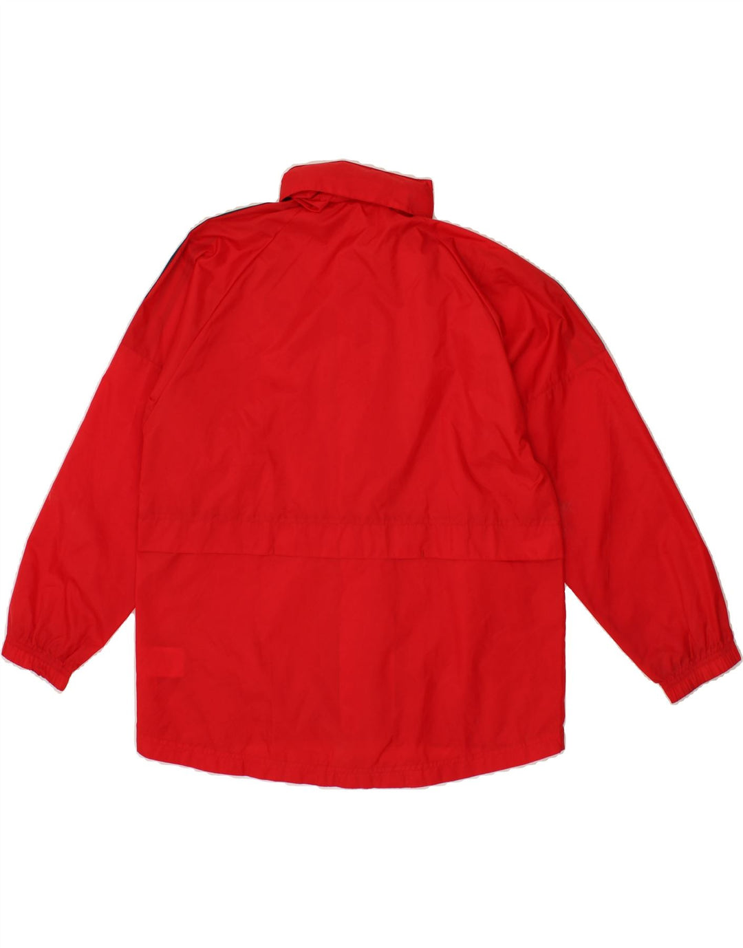 ADIDAS Boys AC Milan Hooded Rain Jacket 13-14 Years Red Polyamide Vintage Adidas and Second-Hand Adidas from Messina Hembry 
