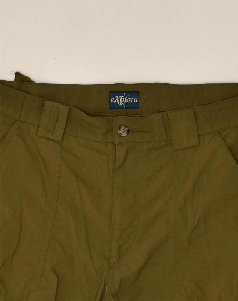 VINTAGE Mens Tapered Cargo Trousers W38 L30  Khaki | Vintage Vintage | Thrift | Second-Hand Vintage | Used Clothing | Messina Hembry 