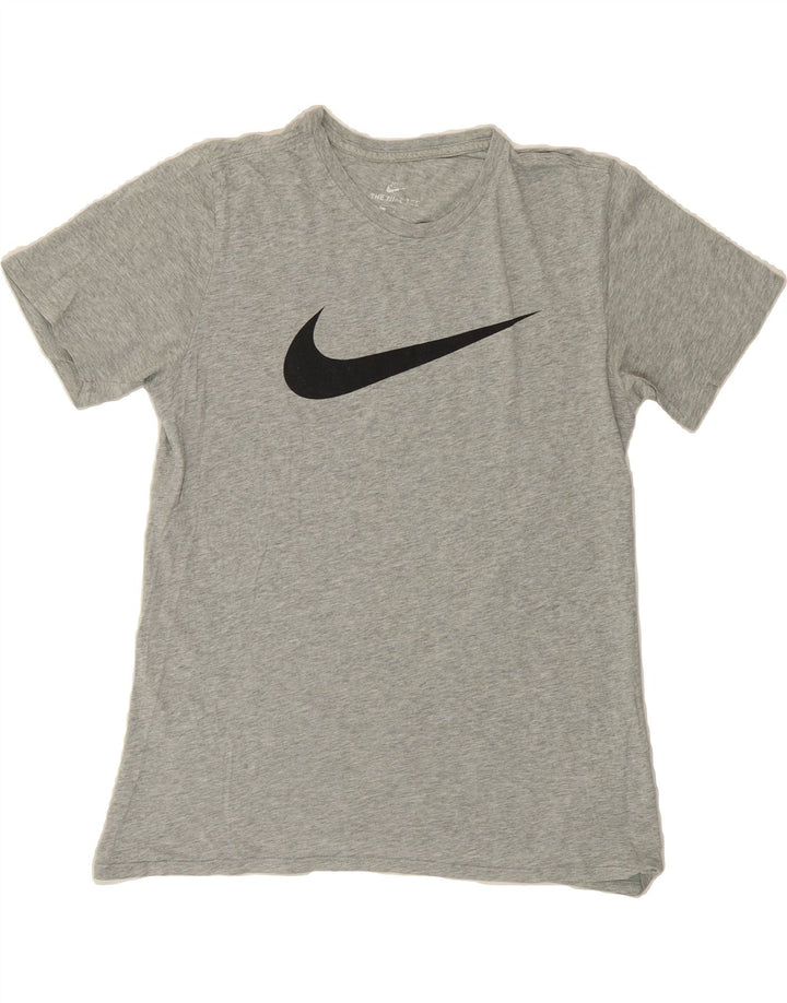 NIKE Mens Graphic T-Shirt Top Small Grey Cotton Vintage Nike and Second-Hand Nike from Messina Hembry 