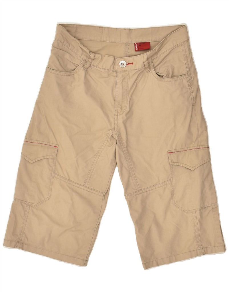 LEVI'S Boys Cargo Shorts 9-10 Years W24  Beige Cotton | Vintage Levi's | Thrift | Second-Hand Levi's | Used Clothing | Messina Hembry 