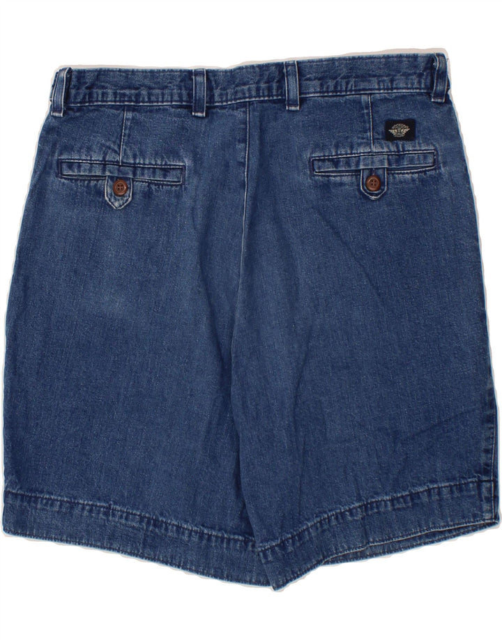 DOCKERS Womens Denim Shorts W34 Large Blue Cotton Vintage Dockers and Second-Hand Dockers from Messina Hembry 