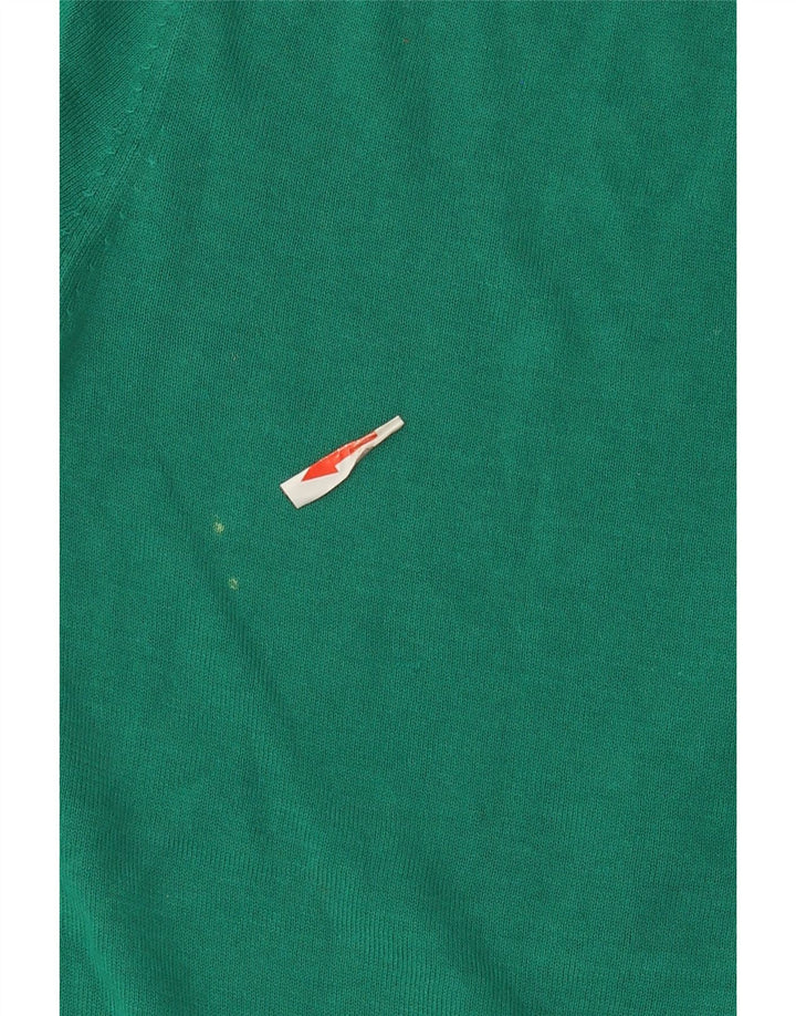 Massimo Dutti Mens Polo Shirt Large Green