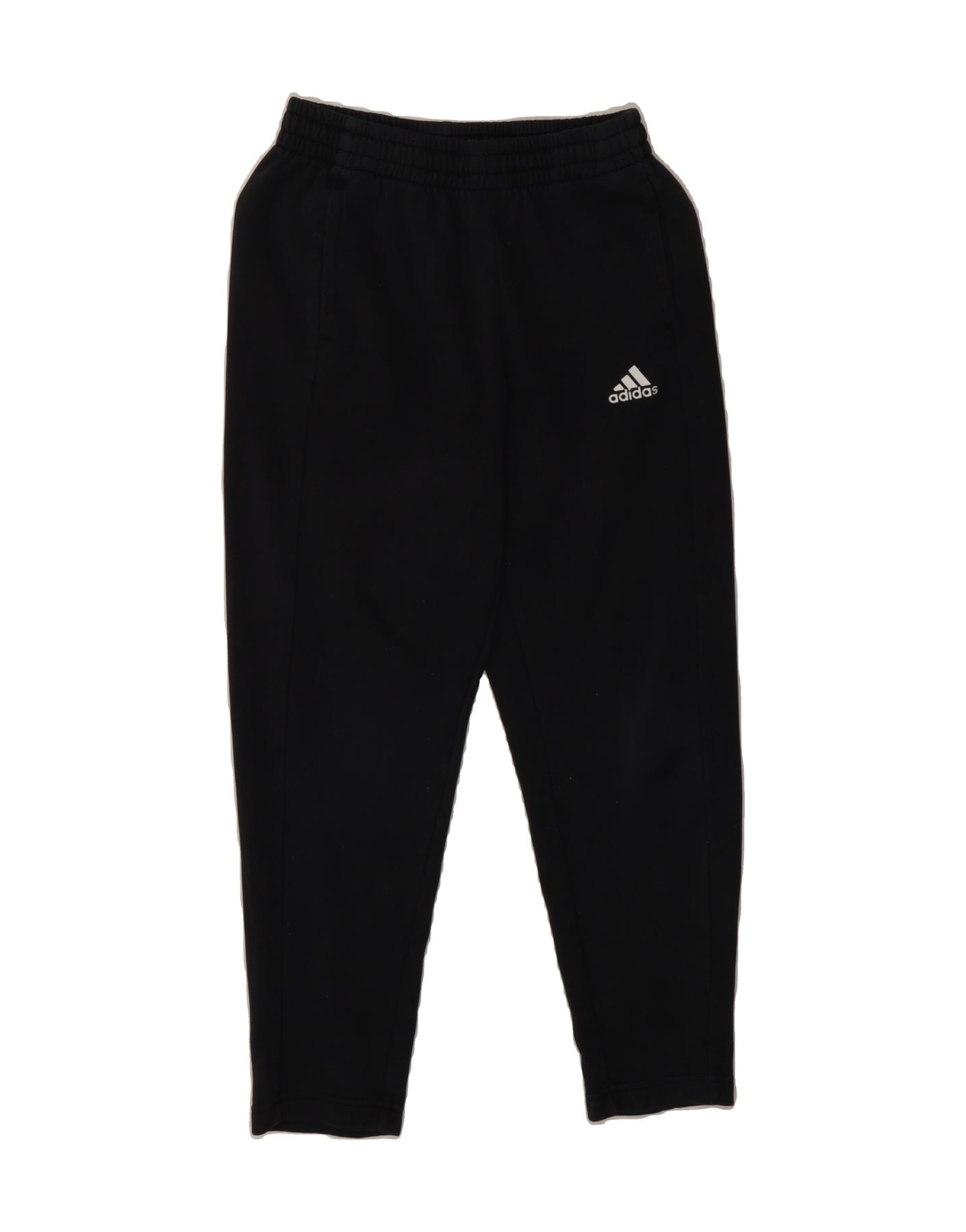 Pantaloni della tuta ADIDAS da bambino 10-11 anni in cotone nero