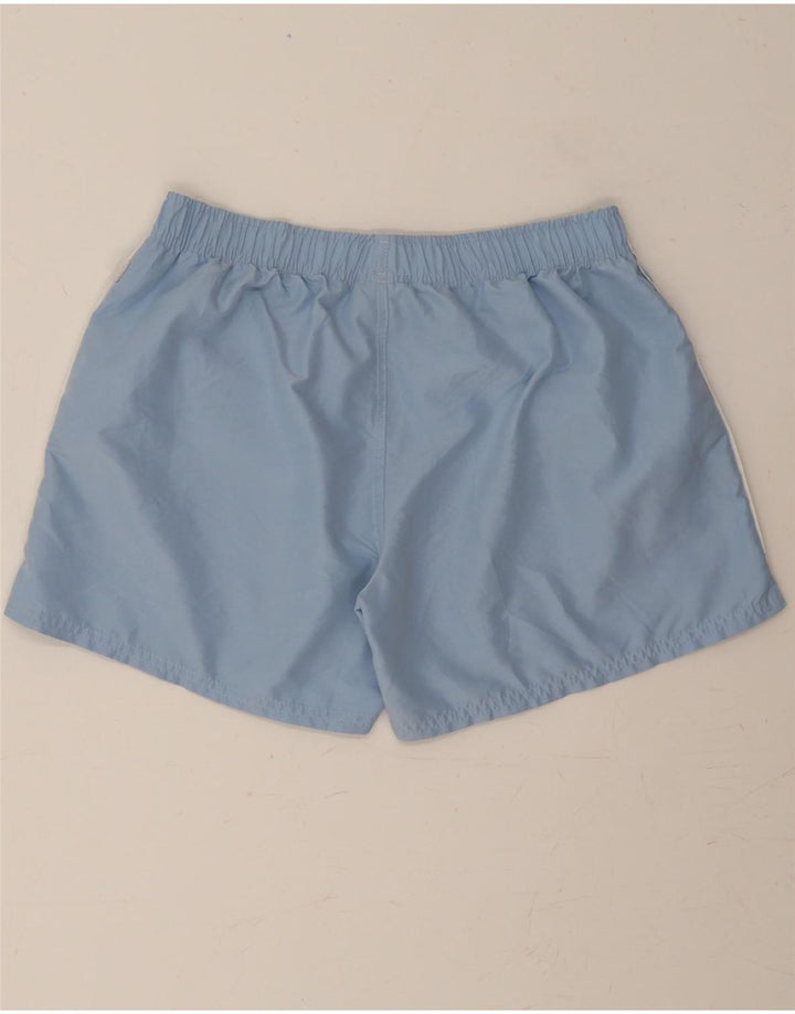 REEBOK Womens Sport Shorts UK 14 Large Blue Polyester Vintage Reebok and Second-Hand Reebok from Messina Hembry 