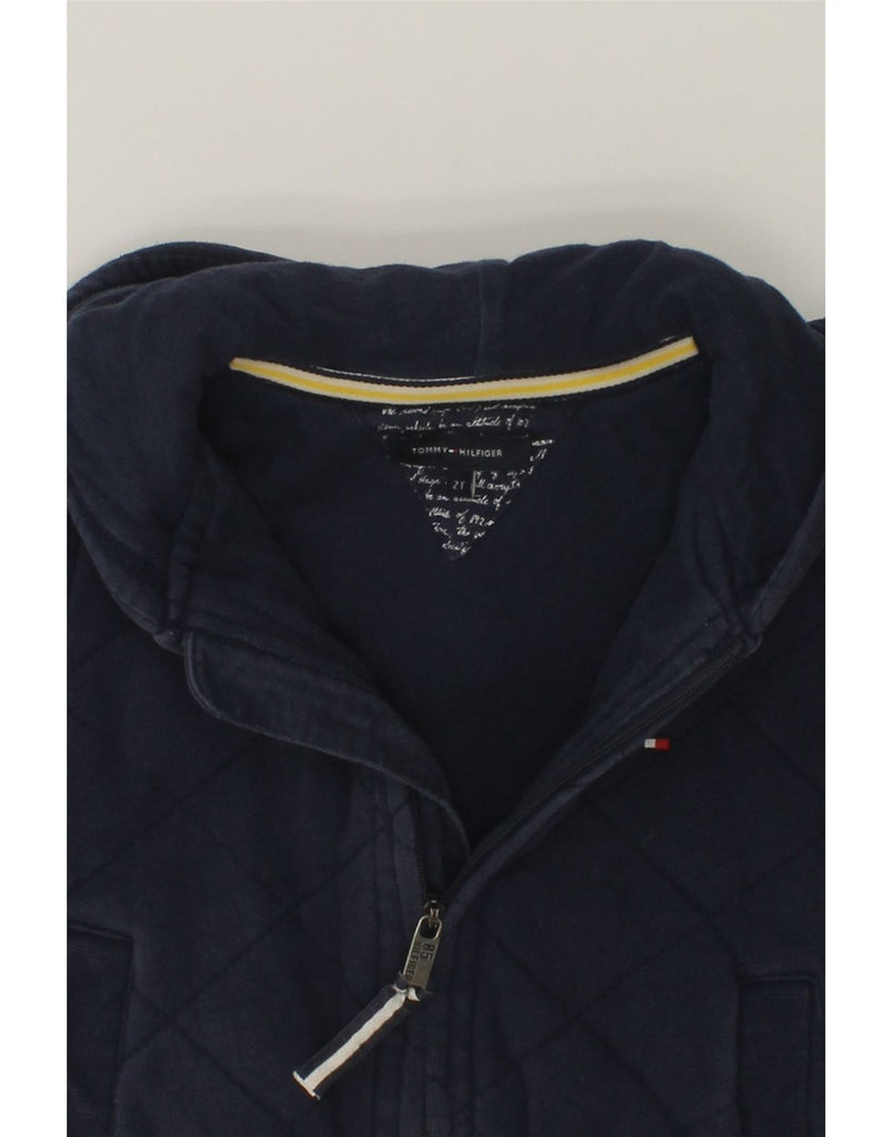 TOMMY HILFIGER Baby Boys Hooded Quilted Jacket 18-24 Months Navy Blue | Vintage Tommy Hilfiger | Thrift | Second-Hand Tommy Hilfiger | Used Clothing | Messina Hembry 