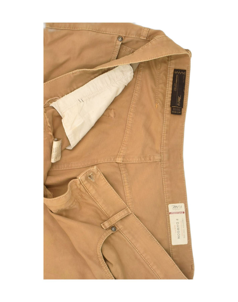 MARLBORO CLASSICS Mens Dawson Slim Fit Chino Trousers W38 L28 Brown Cotton | Vintage Marlboro Classics | Thrift | Second-Hand Marlboro Classics | Used Clothing | Messina Hembry 