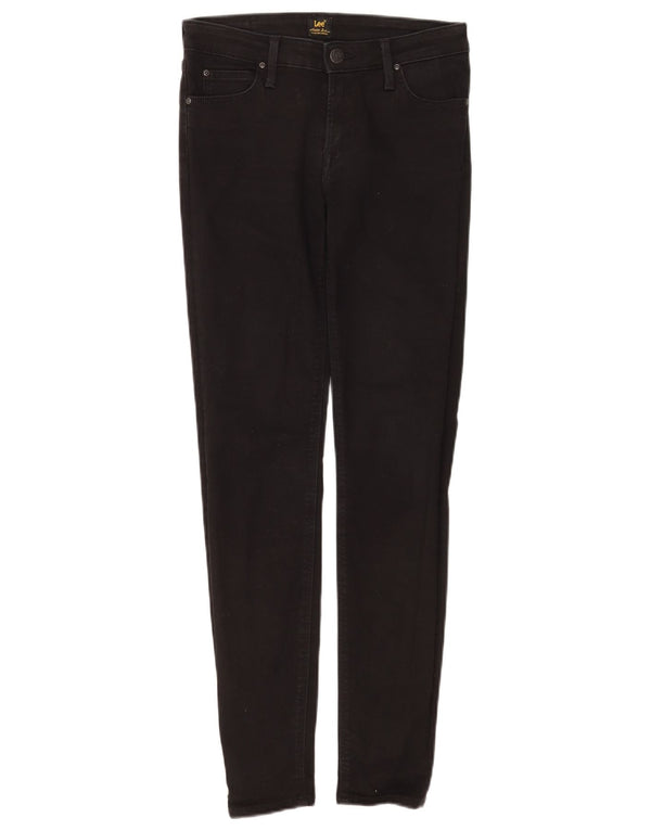 Lee Womens Scarlett Skinny Jeans W28 L33 Black Cotton