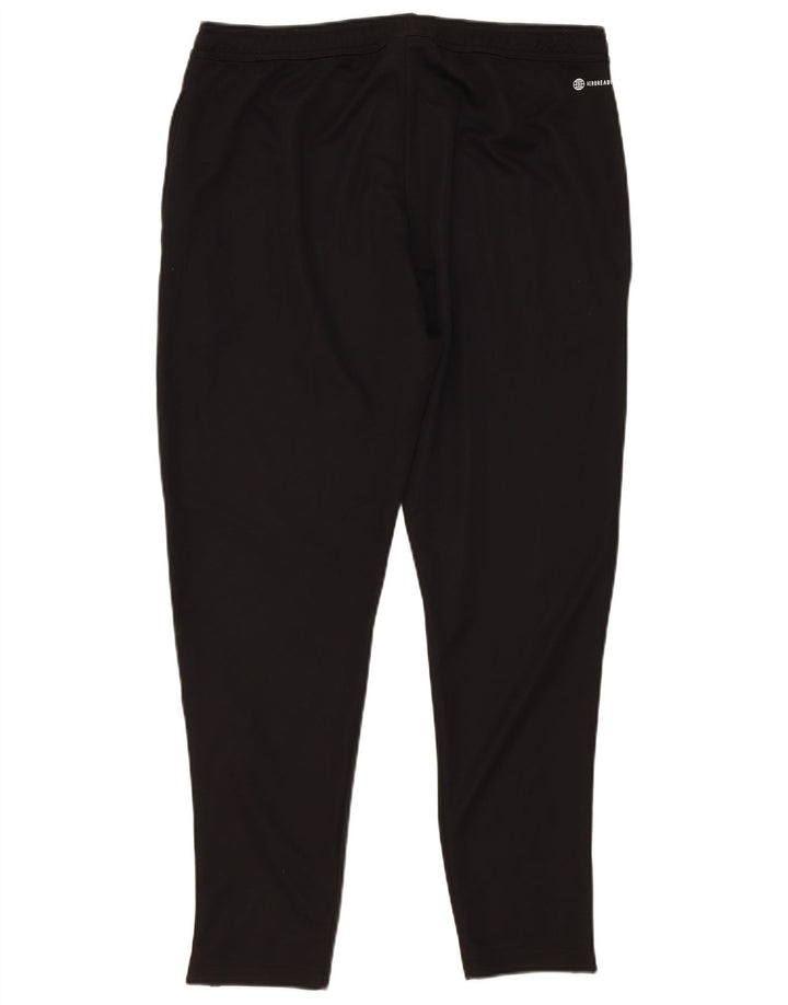Adidas Mens Aeroready Tracksuit Trousers XL Black Polyester