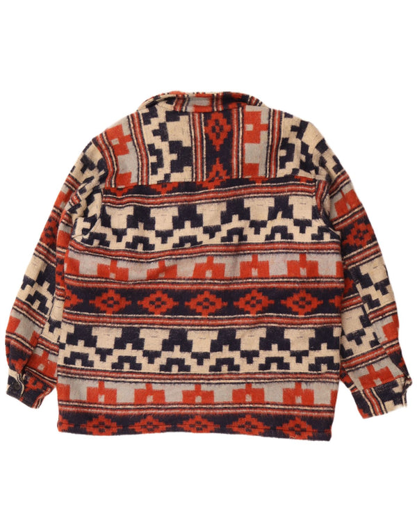 Charro Mens 4 Button Blazer Jacket UK 42 XL Multicoloured Geometric