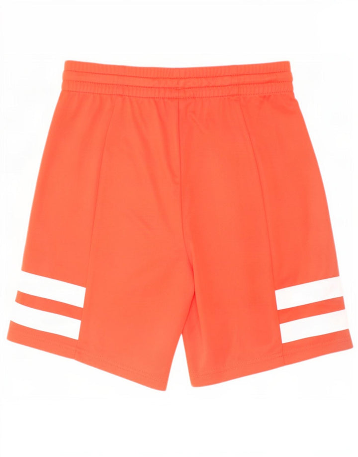 Ellesse Boys Sport Shorts 7-8 Years Orange Colourblock Polyester