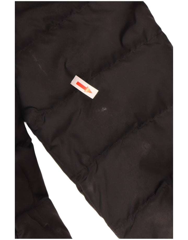 Levi's Womens Loose Fit Padded Jacket UK 6 XS Black Polyester