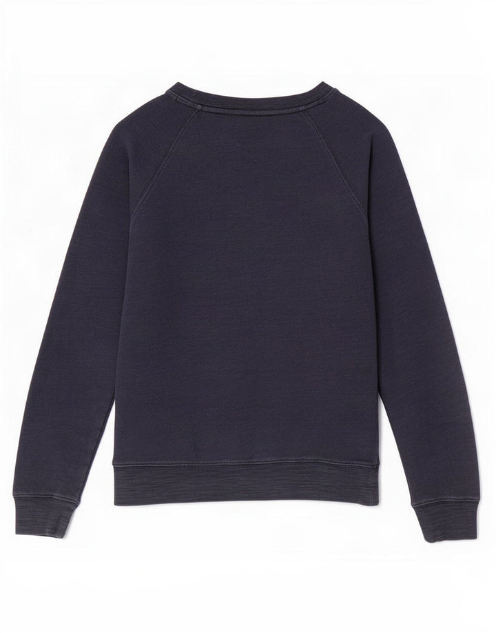 Marks & Spencer Womens Graphic Sweatshirt Jumper UK 8 Small Navy Blue