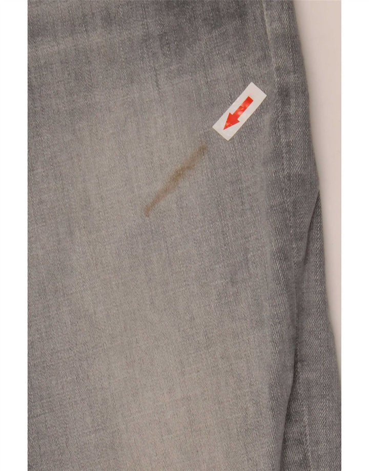Jack & Jones Mens GLENN Slim Jeans W33 L34 Grey Cotton