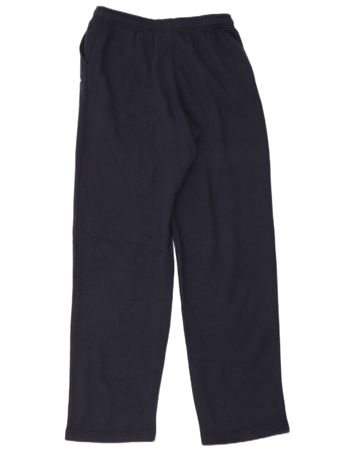 Fila Womens Tracksuit Trousers UK 8 Small Navy Blue Cotton