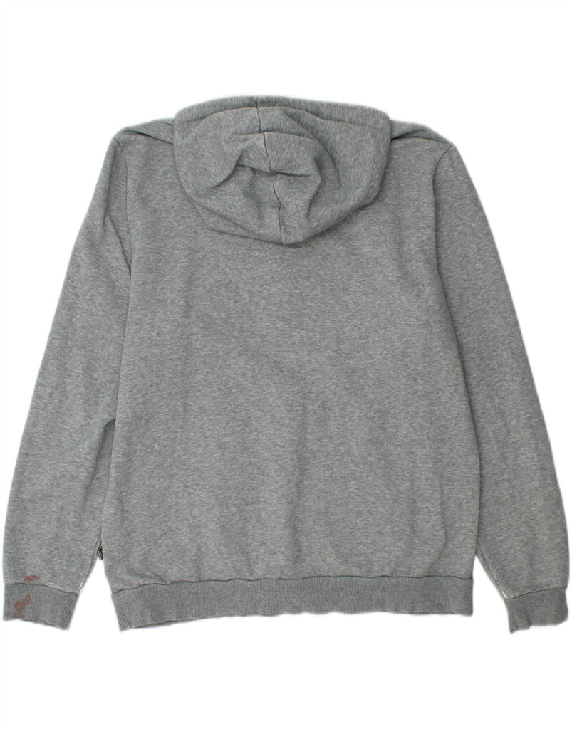 PUMA Mens Graphic Hoodie Jumper Large Grey Cotton Vintage Puma and Second-Hand Puma from Messina Hembry 