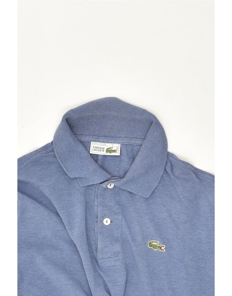 LACOSTE Mens Polo Shirt Size 5 Large Navy Blue Cotton | Vintage Lacoste | Thrift | Second-Hand Lacoste | Used Clothing | Messina Hembry 