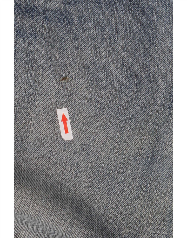 Diesel Mens Straight Jeans W33 L32 Blue Cotton