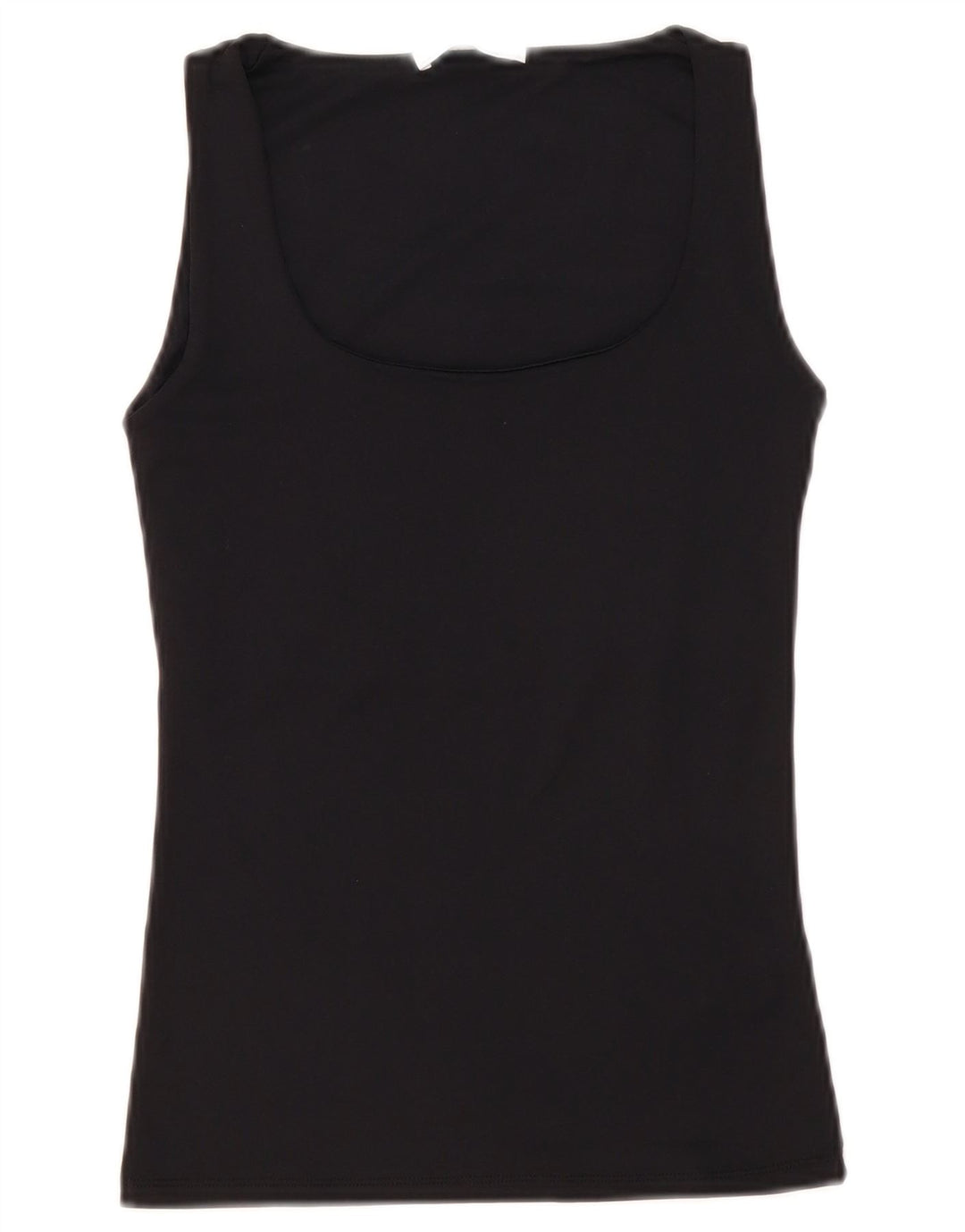 Zara Womens Vest Top UK 8 Small Black Polyamide