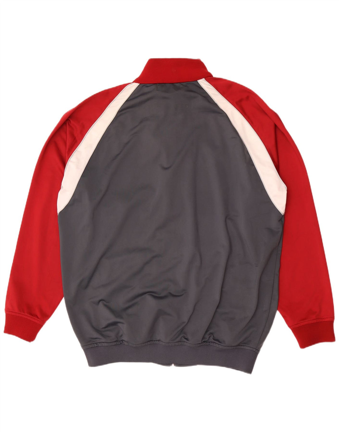Kappa Mens Tracksuit Top Jacket 3XL Grey Colourblock Polyester