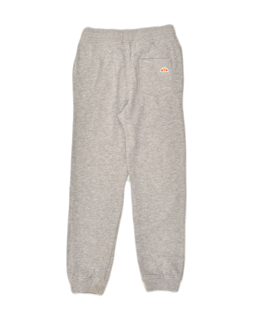 ELLESSE Girls Graphic Tracksuit Trousers Joggers 7-8 Years Grey Cotton | Vintage Ellesse | Thrift | Second-Hand Ellesse | Used Clothing | Messina Hembry 