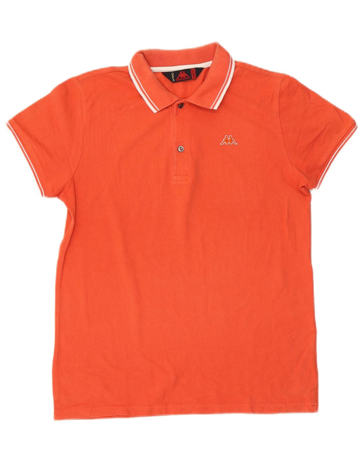Kappa Mens Polo Shirt Medium Orange