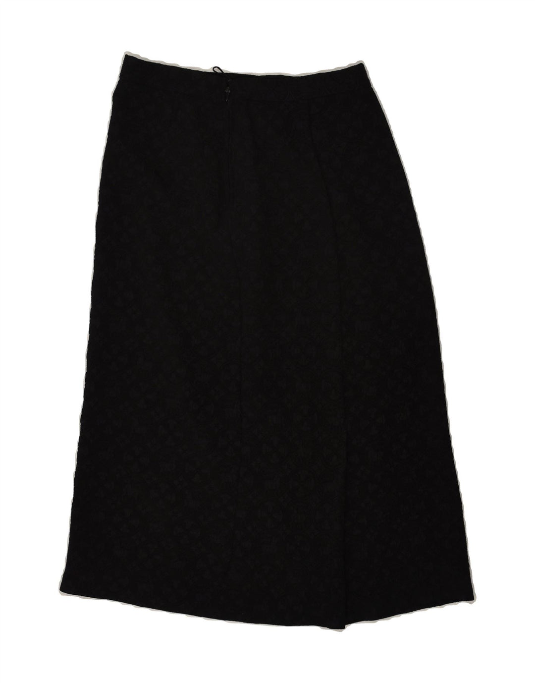VINTAGE Womens Midi Skirt W28 Medium  Black Geometric | Vintage Vintage | Thrift | Second-Hand Vintage | Used Clothing | Messina Hembry 