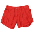 Armani Womens Cargo Shorts W26 Small Red