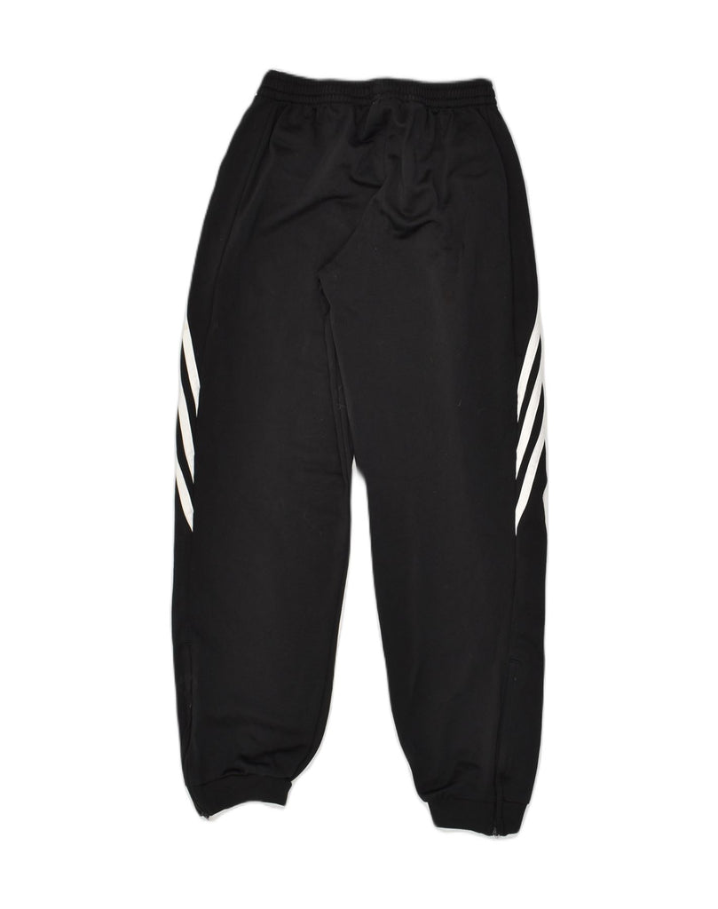 ADIDAS Boys Tracksuit Trousers Joggers 11-12 Years Large Black Polyester | Vintage Adidas | Thrift | Second-Hand Adidas | Used Clothing | Messina Hembry 