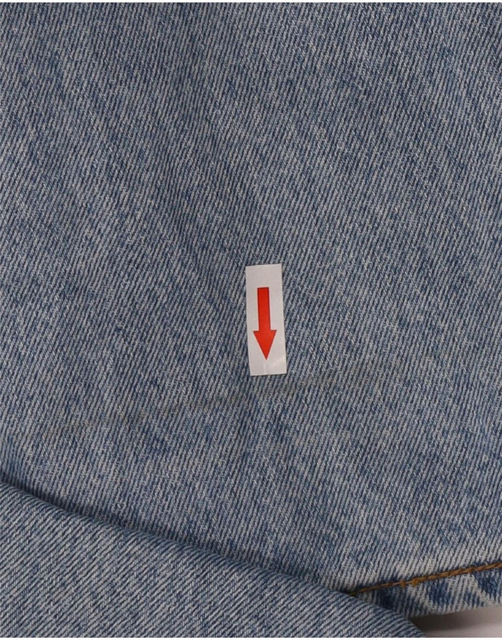Wrangler Mens Texas Straight Jeans W34 L32 Blue Cotton