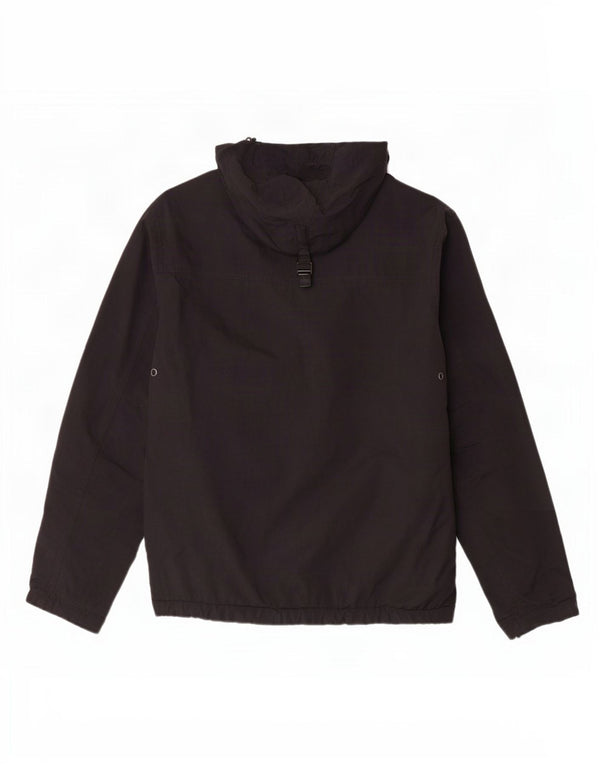Napapijri Mens Geographic Graphic Anorak Jacket UK 36 Small Black